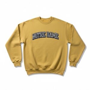 Champion Mustard Notre Dame Sweatshirt